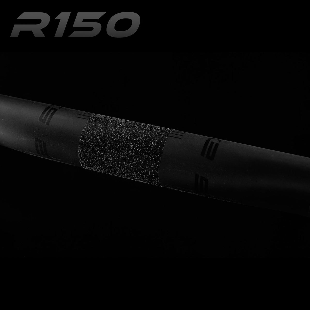 Close-up of the EXS R150 clamp area and grip texture