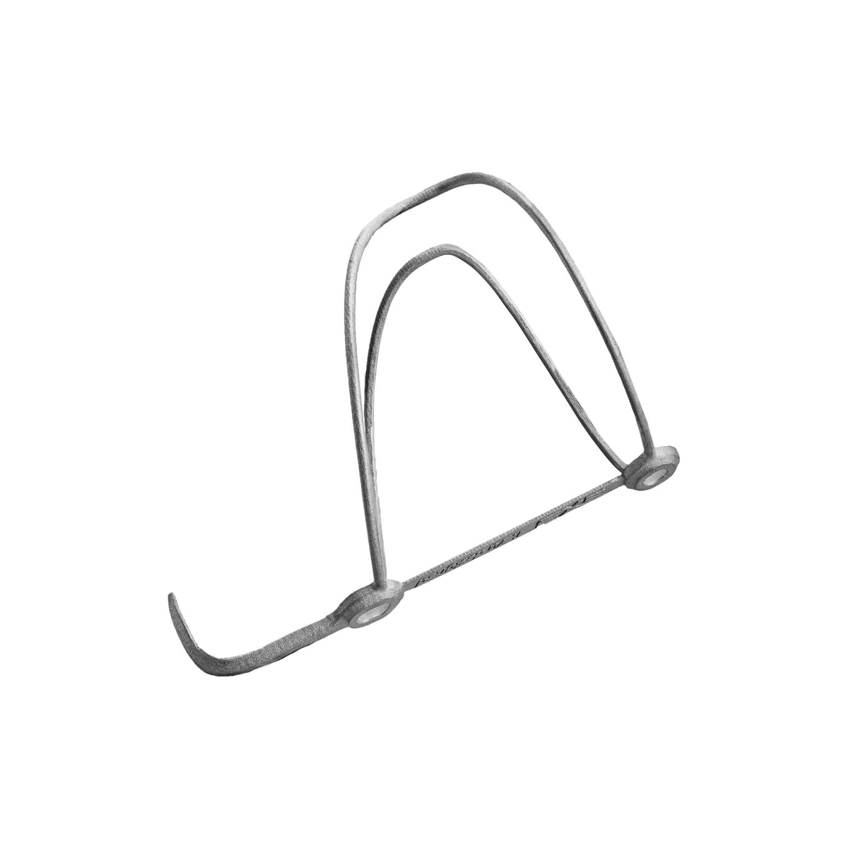 EXS titanium bottle cage, three-quarter view