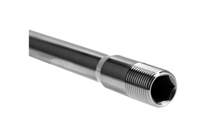 Extrémité filetée de l’axe en titane EXS, empreinte de 5 mm