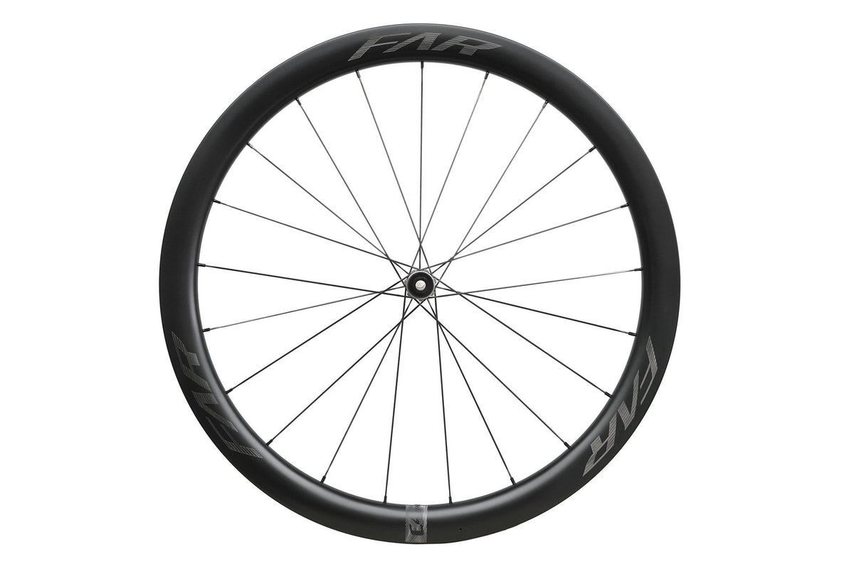 Roue Farsports C4 de trois quarts, avec rayons acier Alpina Ultralite