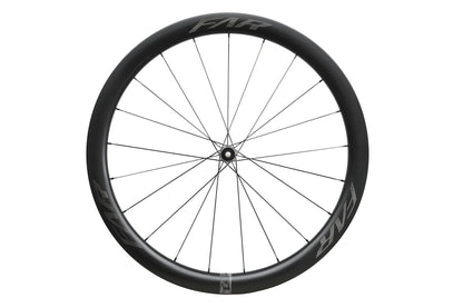 Roue Farsports C4 de trois quarts, avec rayons acier Alpina Ultralite
