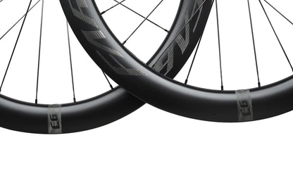 Farsports C6 detail, CH01 hub and Alpina Ultralite steel spokes