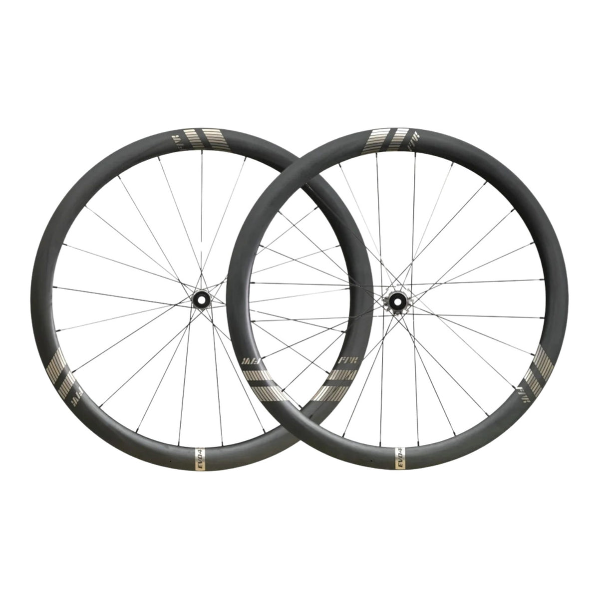 Roues carbone route Farsports EVO C4 45 mm, avant et arrière