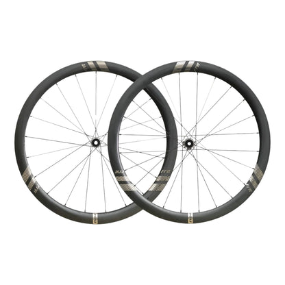 Roues carbone route Farsports EVO C4 45 mm, avant et arrière