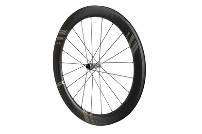Farsports EVO C6 wheel straight on, CH01 ratchet hub and Center Lock disc mount
