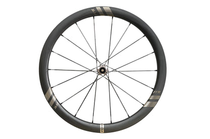 Farsports EVO S4 wheel, three-quarter view with Farsports carbon spokes