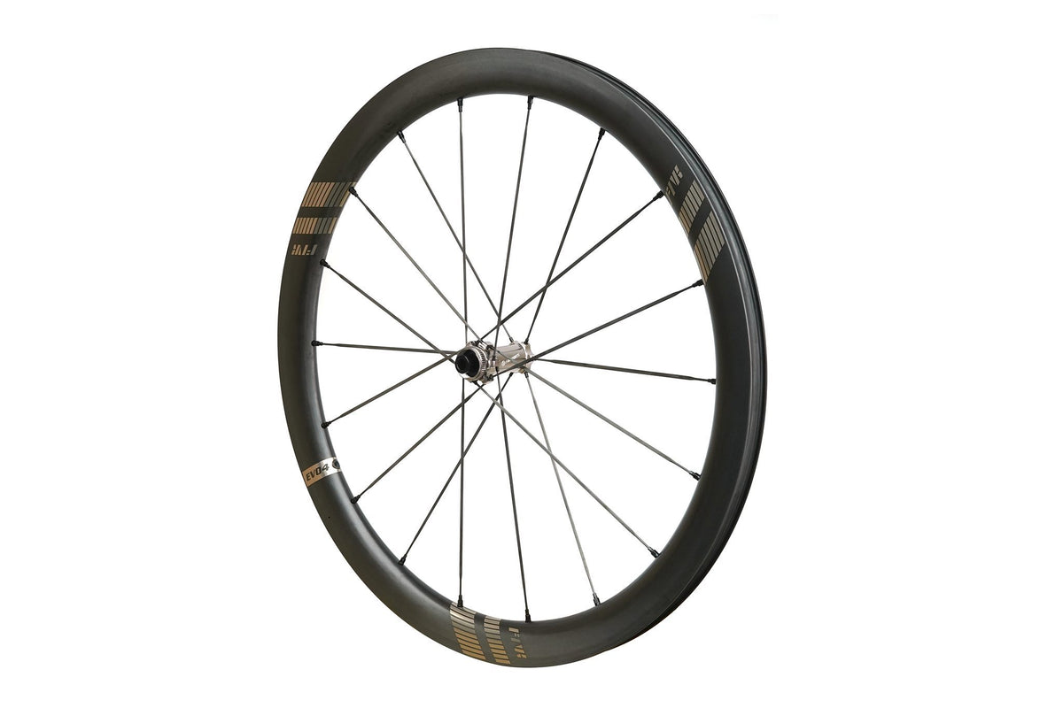 Farsports EVO S4 wheel straight on, SH01 ratchet hub and Center Lock disc mount