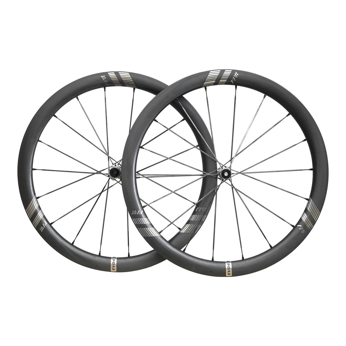 Farsports EVO S4 45 mm carbon road wheelset, front and rear wheels