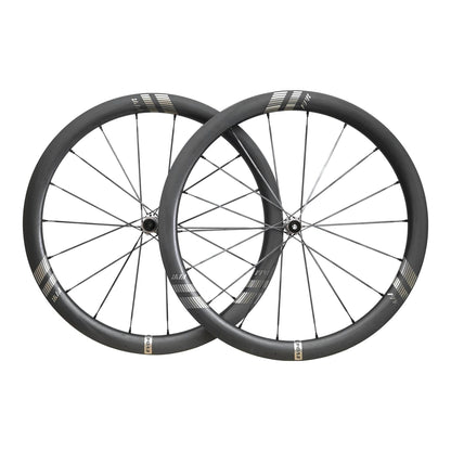 Farsports EVO S4 45 mm carbon road wheelset, front and rear wheels