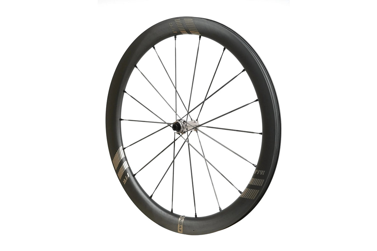 Farsports EVO S5 front wheel, 50 mm rim laced with bladed carbon spokes