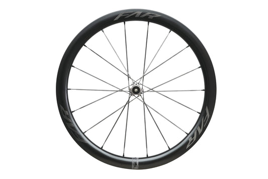Farsports S4 wheel at an angle, showing the 45 mm rim profile