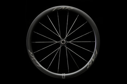 Farsports S4 45 mm wheelset photographed on black